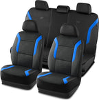 Skechers Memory Foam Car Seat Covers, Air Cool Mesh Thick Seat Covers, Car Seat Cover Full Sets, Airbag Compatible, Automotiv