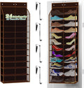Kotkn 24-Pair Over Door Shoe Organizer for Family & Kids, Double Sided | Hanging Storage for Sneakers, Boots, Toys & Room Org