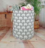 Round Laundry Basket Storage Bins Nursery Hamper Gift Baskets for Home,Office,Home Decor