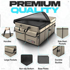 FORTEM Trunk Organizer For SUV Car Trunk Organizer, Foldable Storage, Car Accessories for Women Men, Collapsible Bag, Perfect C