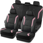 Skechers Memory Foam Car Seat Covers, Air Cool Mesh Thick Seat Covers, Car Seat Full Sets, Airbag Compatible, Automotive Comf