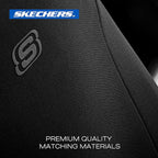 Skechers Seat Covers, Premium Breathable Polyester Seat Covers, Car Seat Covers Front Seats Airbag Compatible, Automotive Com