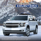 330Lbs Lockable Roof Rack Crossbars for 2015-2020 Chevy Tahoe Suburban Yukon Escalade, Heavy Duty Aluminum Anti-Corrosion Cross Bar Fit Luggage Luggage Kayaks Bicycles Snowboard
