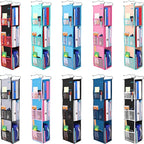 ABRA® 3 Shelf Hanging Locker Organizer for School, Gym, Work, Storage | Deep Shelves 6”x 9”| Eco-Friendly Fabric Healthy for 