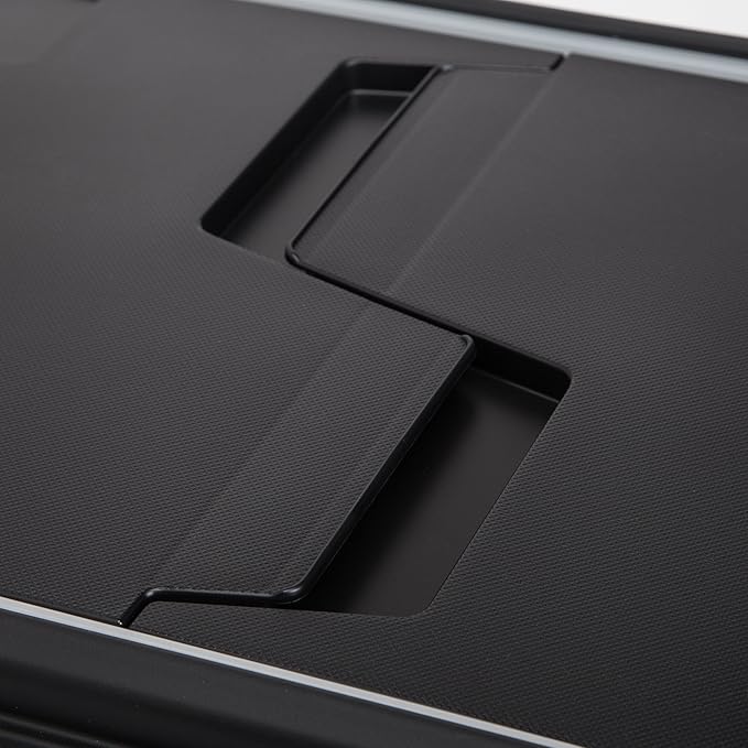 IRIS USA File Box File Organizer w/Wing Lid for Letter/Legal File, Water Resistant Document Box, BPA-Free Plastic Storage Bin