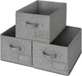 GRANNY SAYS Storage Bins for Shelves, Closet Bins with Label Holders, Fabric Storage Bin for Bedroom, Decorative Storage Cont