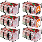 RoomHacks Heavy Duty Clear Moving Bags with Reinforced Handle and Double Zipper, Storage Totes, Packing Bags Alternative to M