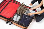 Brookstone Packing Cubes - 6 Piece Compression Packing Cubes for Travel Essentials - Luggage Sets Cube Storage Organizer Bags