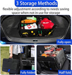 YOSRTER Car Trunk Organizer for Dodge Charger Durango Challenger Ram Collapsible Storage Box with Handle Foldable Lid Non