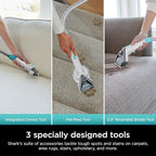 Shark StainStriker Portable Carpet, Upholstery & Area Rug Cleaner with Pet Mess Extractor, Stain & Odor Remover, Perfect for 