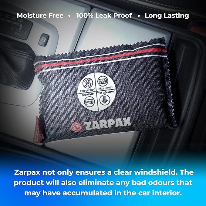 Reusable Car Dehumidifier Bag (4 Pack) Rechargeable Dehumidifier bags for Car, Trucks, and RVs - Prevent Damp & Moisture on