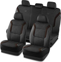 Skechers Memory Foam Car Seat Covers, Air Cool Mesh Thick Seat Covers, Car Seat Full Sets Airbag Compatible, Automotive Comfo