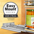 LYNK PROFESSIONAL® Élite™ Pull Out Spice Organization for Cabinets - 8-3/8 inch Wide – Spice Rack for Inside Cabinets – Wood/