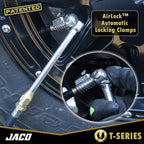 JACO Lightning T-Series Tire Air Chuck - 1/4" F-NPT (Open Flow)