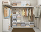 HOMIDEC 9 Cube Storage Organizer, Cubes Shelves for Living Room, Bedroom, White