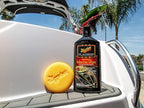 Meguiar's Flagship Premium Marine Wax M6316 - Synthetic RV and Boat - Durable Fiberglass and Gel Coat Protection for a Long-Lasting Shine - Professional-Grade with UV Protection, 16 Oz Liquid