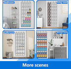 over the door shoe organizer,2025 upgraded,over the door shoe organizer,35 Huge clear pockets,over door shoe organizer,Store 