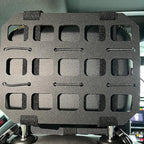 Vehicle MOLLE Panel Car Visor Organizer Storage Rack Rigid Insert Panel for Backpack Tactical Accessories Gear Holder Molle Pouches EDC Gadgets Small Tools Pens Sunglasses