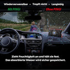 Pingi Dehumidifier Car and Home - Absorbs Moisture Condensation Damp Keeping Windscreens Clear - 100% Leakproof & Reusable