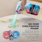 Shark StainForce Cordless Portable Spot, Stain, & Odor Remover System for Carpets, Area Rugs, Upholstery, Stairs, with Storag