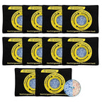 100g Reusable Silica Gel Desiccant Packs, Rechargeable Dehumidifier Moisture Absorbers with Color Indicator for Storage, Gun