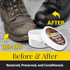 Fiebing's Mink Oil for Leather Boots (6 oz) - Leather Cleaner & Conditioner - Waterproof, Preserve, Soften All Smooth Leather