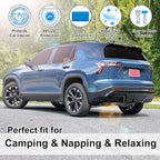 Windshield Sun Shade Car Windshield Foldable Full Windows Coverage Custom Fit for Che-vro-let Equinox EV 2024-2026 Accessories Car Window Shades Block Sun UV Rays 5PCS