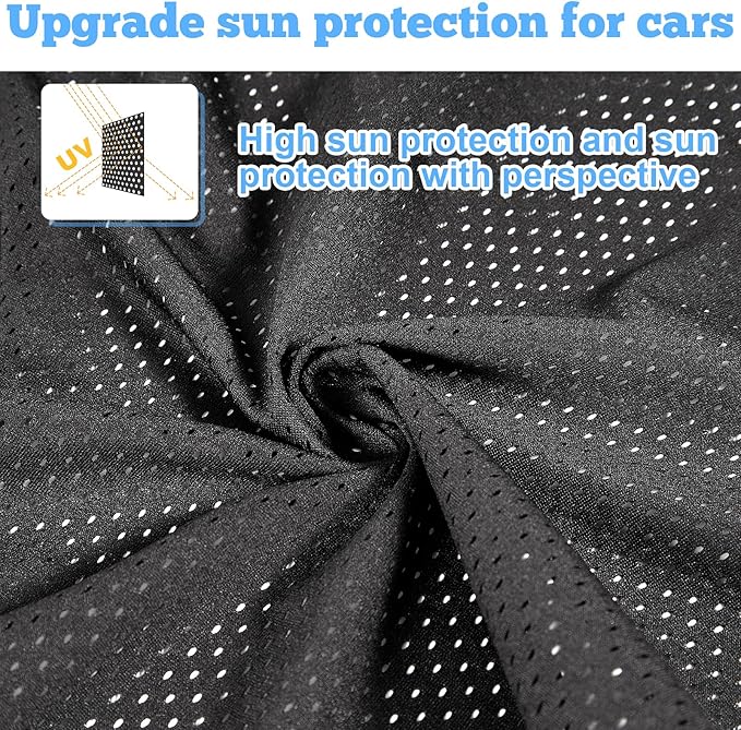 2PCS Side Window Sunshades for Semi-Truck,23.6x21.6inch Car Side Window Shade RV Semi Truck Accessories