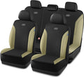 Skechers Car Seat Covers, Work Leather Seat Covers 5-Times Stronger Built-in Webbing,Oxford Fabric Seat Cover Full Sets, Airb