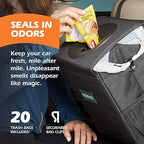 Drive - Collapsible Car Trash Can with 20 Bags - Leakproof, Black, Medium