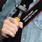 Stinger Super Duty Car Emergency Escape Tool, Hardened Carbon Steel Vehicle Safety Hammer, Spring Loaded Window Breaker, Razo