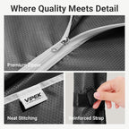 VIPEK V7C Garment Racks with Cover Portable Closets for Hanging Clothes, Heavy Duty Clothes Rack with Shelves Metal Closet Wa
