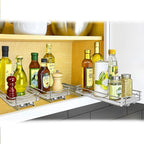 LYNK PROFESSIONAL® Pull Out Spice Organization for Cabinets - 6-3/8 inch Wide – Spice Rack for Inside Cabinets, Slide Out Spi