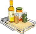 LYNK PROFESSIONAL® Élite™ Pull Out Spice Organization for Cabinets - 8-3/8 inch Wide – Spice Rack for Inside Cabinets – Wood/