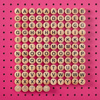 Craft Room Pegboard Letters for Pegboard Craft Peg Board Organizer Accessories | 115 Pegboard Decoration Blocks with Emojis -