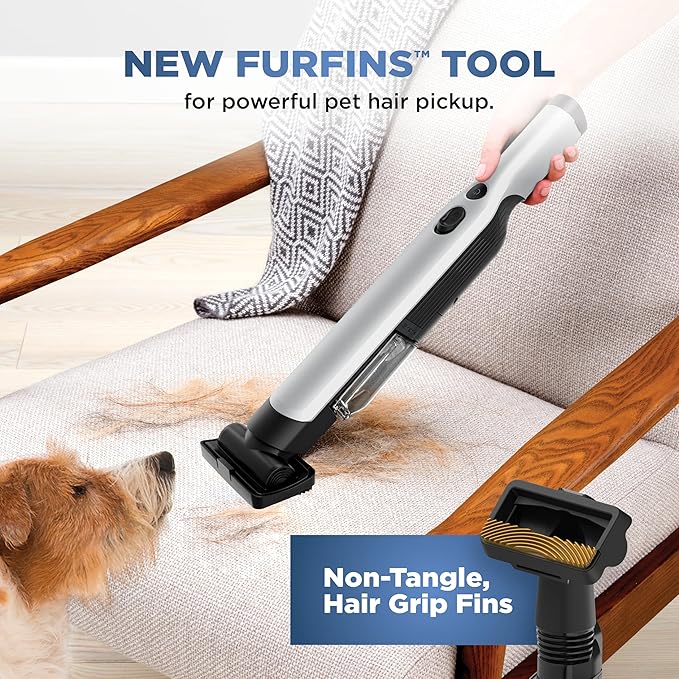 Shark WANDVAC Cordless Hand Vac, Lightweight, Versatile and Portable at 1.4 lbs., Powerful Suction, Charging Dock, One-Touch 