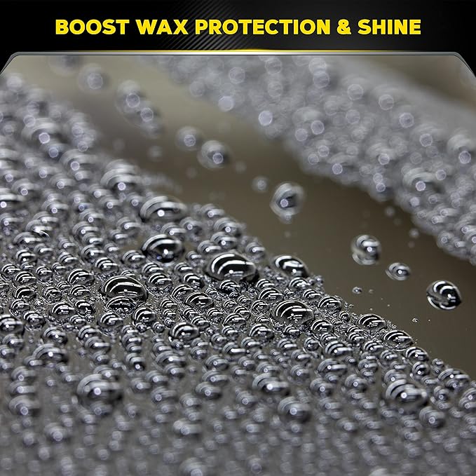 Meguiar's Ultimate Wash and Wax, Car Wash Soap and Wax Cleans & Shines in One Step, Shine & Protect with an Enhanced pH Balan