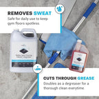 Zogics Rubber Flooring Cleaner and Degreaser – Cleaner Concentrate and Heavy Duty Degreaser for Rubber Floors and Mats, Biode
