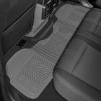 Motor Trend FlexTough™ Baseline Rubber Car Floor Mats with Trunk Mat Cargo Liner, Front & Rear Combo Set fits Most Car SUV Van Coupe Sedan, Heavy Duty All Weather Trim to Fit