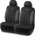 Skechers Car Seat Covers, Work Leather Seat Covers 5-Times Stronger Built-in Webbing, Oxford Fabric Front Seat Cover, Airbag 