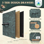 WLIVE Dresser with 4 Drawers, Storage Tower, Organizer Unit, Fabric Dresser for Bedroom, Hallway, Entryway, Closets, Sturdy S