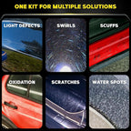 Meguiar's DA Microfiber Correction System 5" Starter Car Detailing Kit, Complete Paint Correction Kit with Cutting Discs, Backing Plate, Correction Compound, Finishing Wax, and More