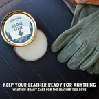 Snowshoe Glove Love, Made in USA Since 1927 - Protect, Condition, Restore & Waterproof - Multipurpose Baseball Glove Conditio