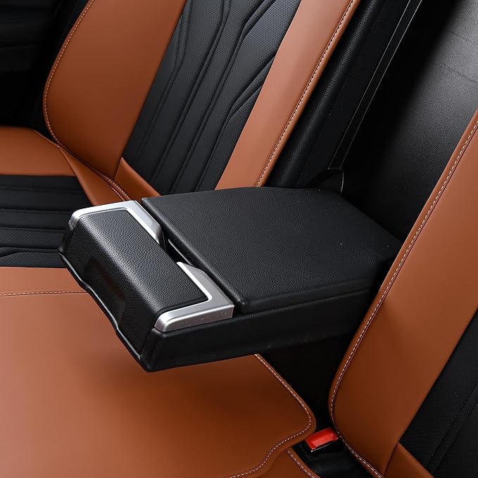 FLORICH Seat Covers for Cars, Waterproof Seat Covers, Leather Car Seat Covers 2 Pack, Universal Seat Cushion Protector for Mo