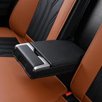 FLORICH Seat Covers for Cars, Waterproof Seat Covers, Leather Car Seat Covers 2 Pack, Universal Seat Cushion Protector for Mo