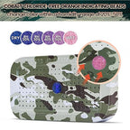 2 Packs Gun Safe Dehumidifier 40 Gram Reusable Indicating Silica Gel Desiccant Canister- Camouflage Rechargeable Humidity