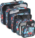 Disney Minnie Mickey Stitch Packing Cubes - Winnie the Pooh, Princess Cinderella, Cars, Toy Story 5 Piece Packing Cubes Compr