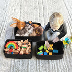 Goodpick Storage Baskets, Rope Shelf Basket Small Baskets for Gifts Empty Storage Baskets for Organizing Toy Baskets Storage 