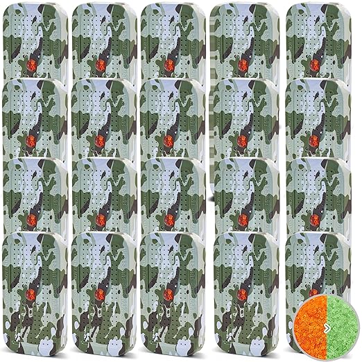 40 Gram Gun Safe Dehumidifier Camouflage, Rechargeable Desiccant Canister Dehumidifier Bags, Reusable Silica Gel Packets