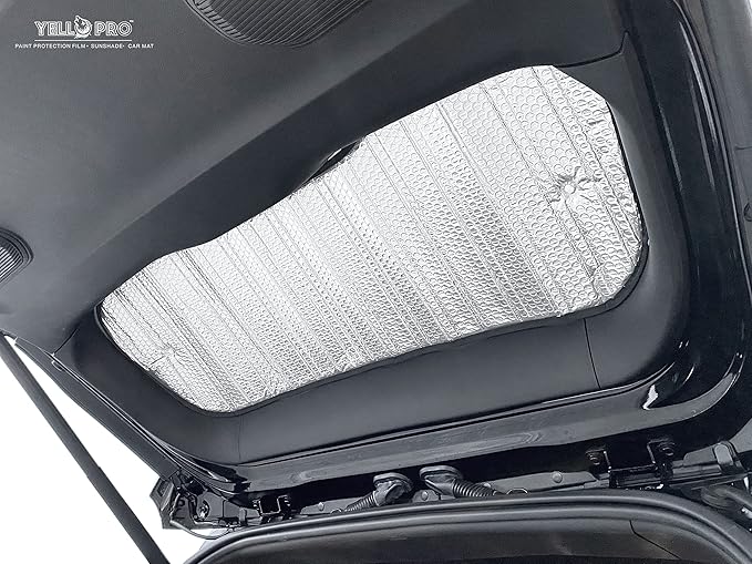 YelloPro Rear Tailgate Window Sunshade Custom Fit for 2021 2022 2023 2024 2025 2026 Jeep Grand Cherokee L, Laredo, Altitude, Limited, Overland, Summit, Summit Reserve, SUV